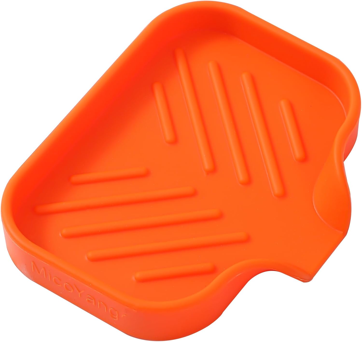 MicoYang Silicone Soap Dish with Drain Spout - 49x32 1
