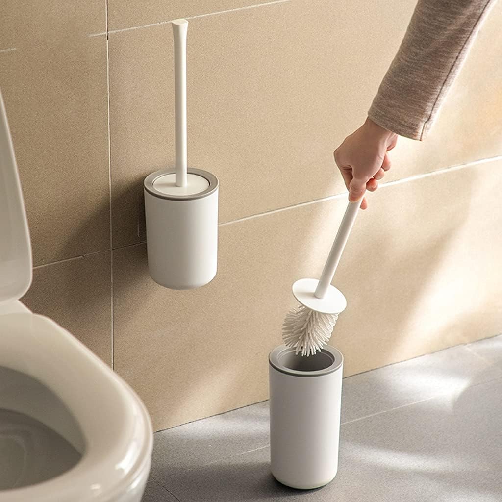 UNNS Toilet Brush with Wall-Mounted Holder 1