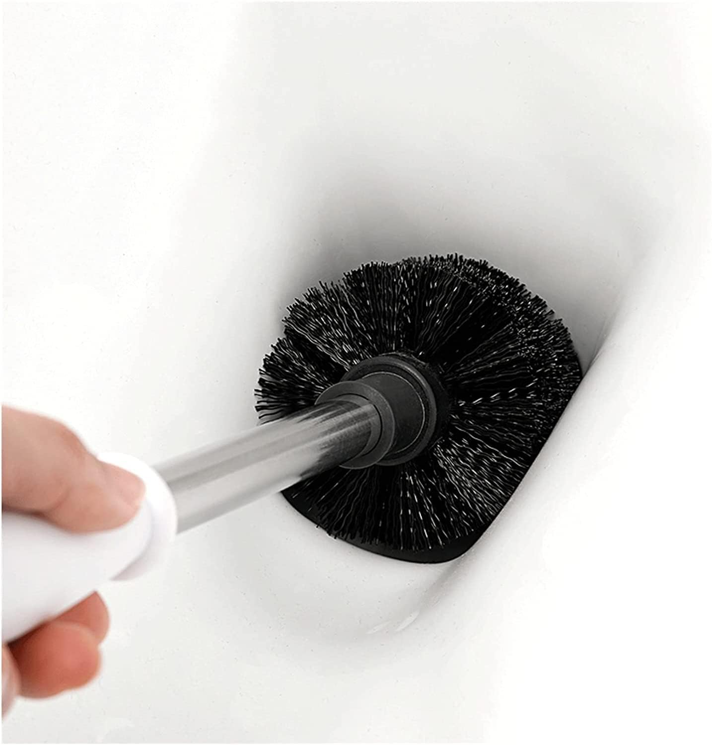 NIUBB Toilet Brush with Holder 2 Pack Stainless Steel