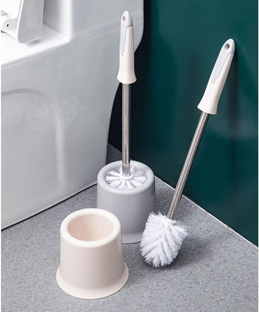 Toilet Brush and Holder Set for Bathroom Cleaning