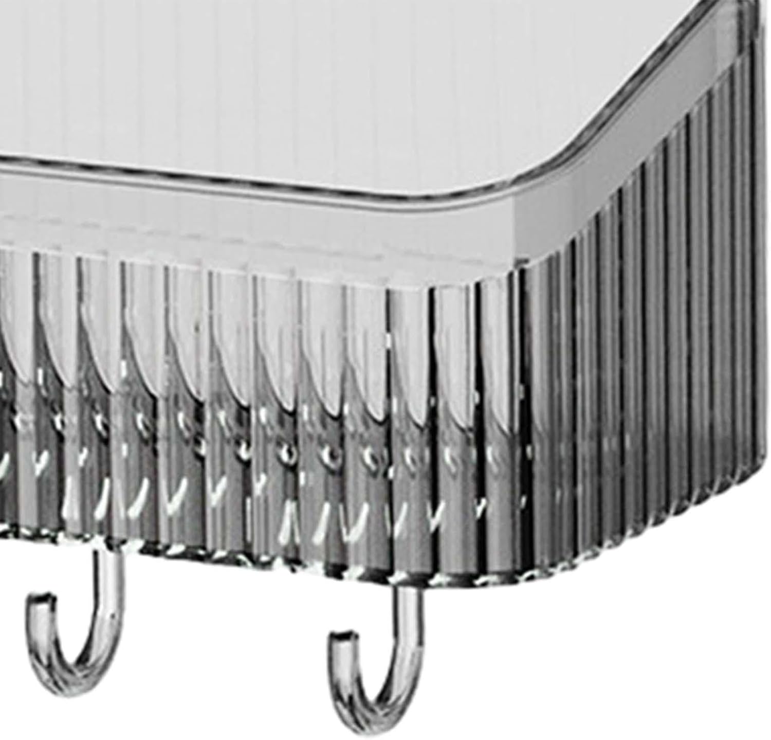 Versatile Shower Caddy with Strong Suction Gray