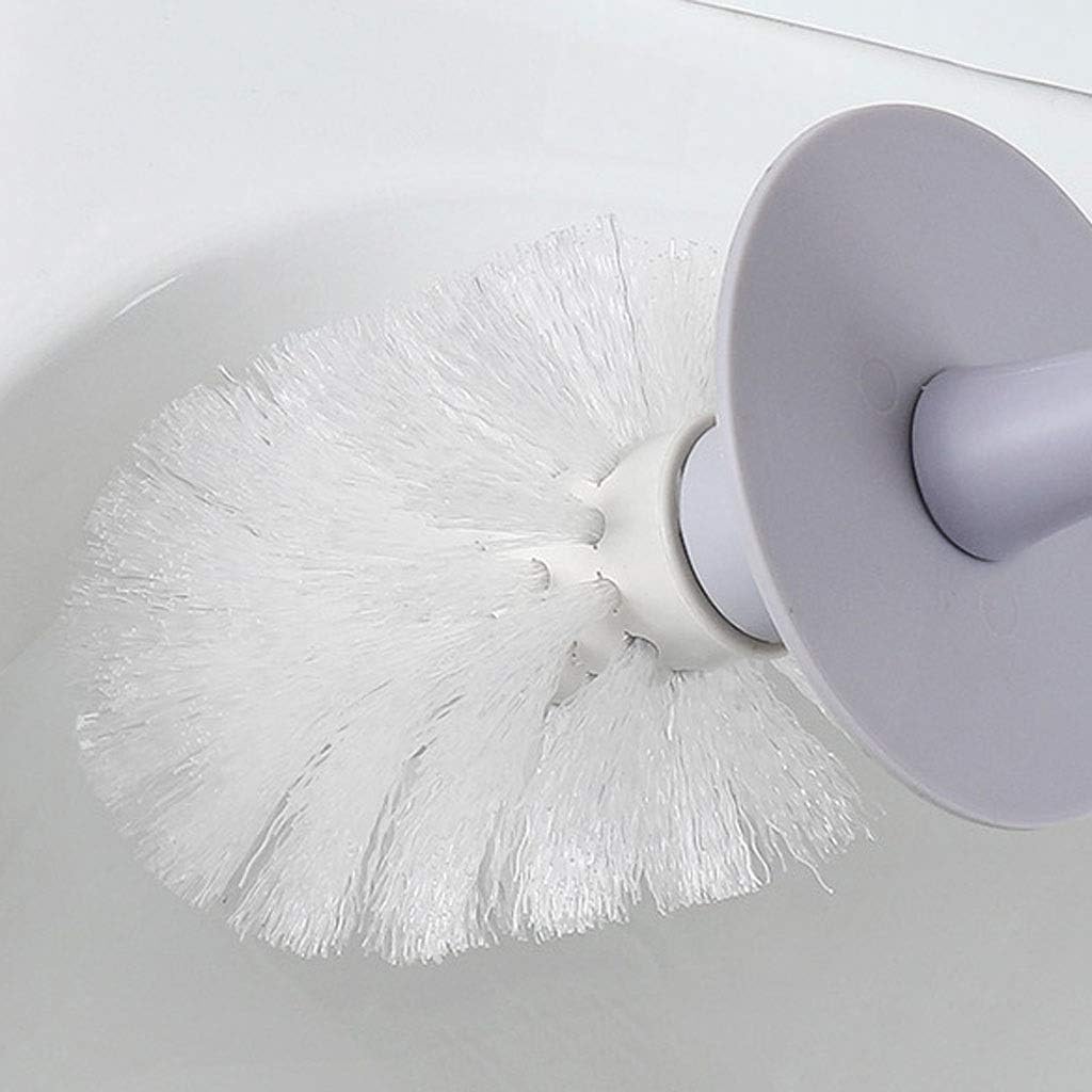 UNNS Wall-Mounted Toilet Brush with Holder and Shelf
