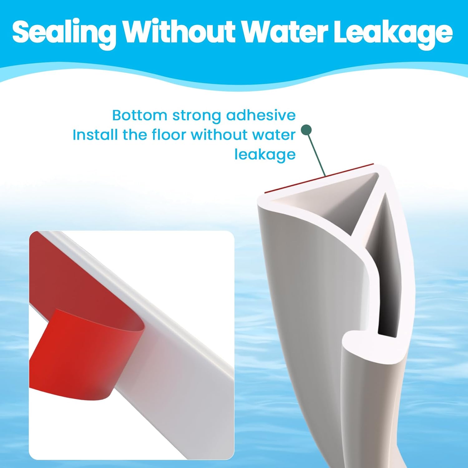 Acesolid Shower Threshold Water Barrier 39L