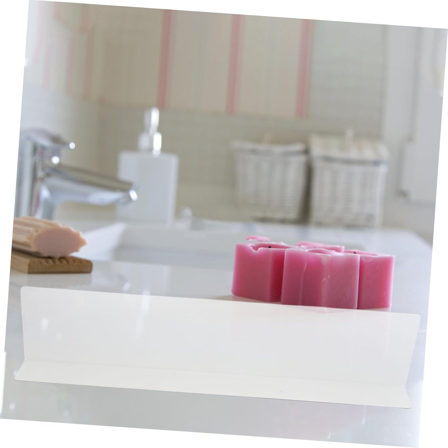 TEHAUX Bathtub Anti-Splash Water Barrier for Shower and Vanity