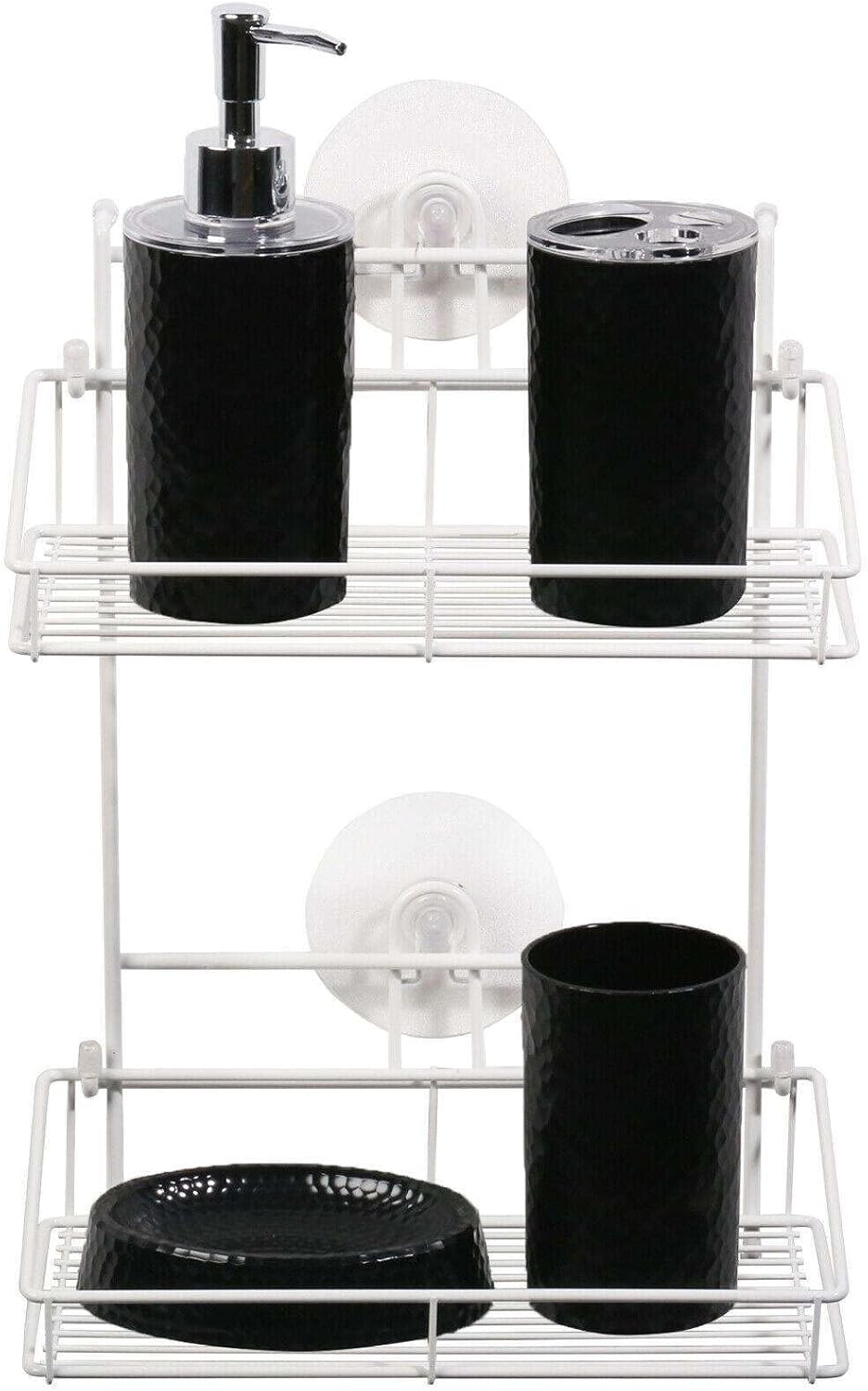 FINANCIALLY LIT LKOP 2 Tier Bathroom Organizer