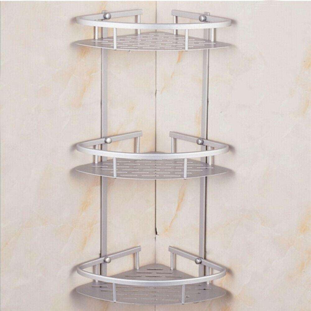 FINANCIALLY LIT Shower Corner Caddy Organizer Wall Shelf