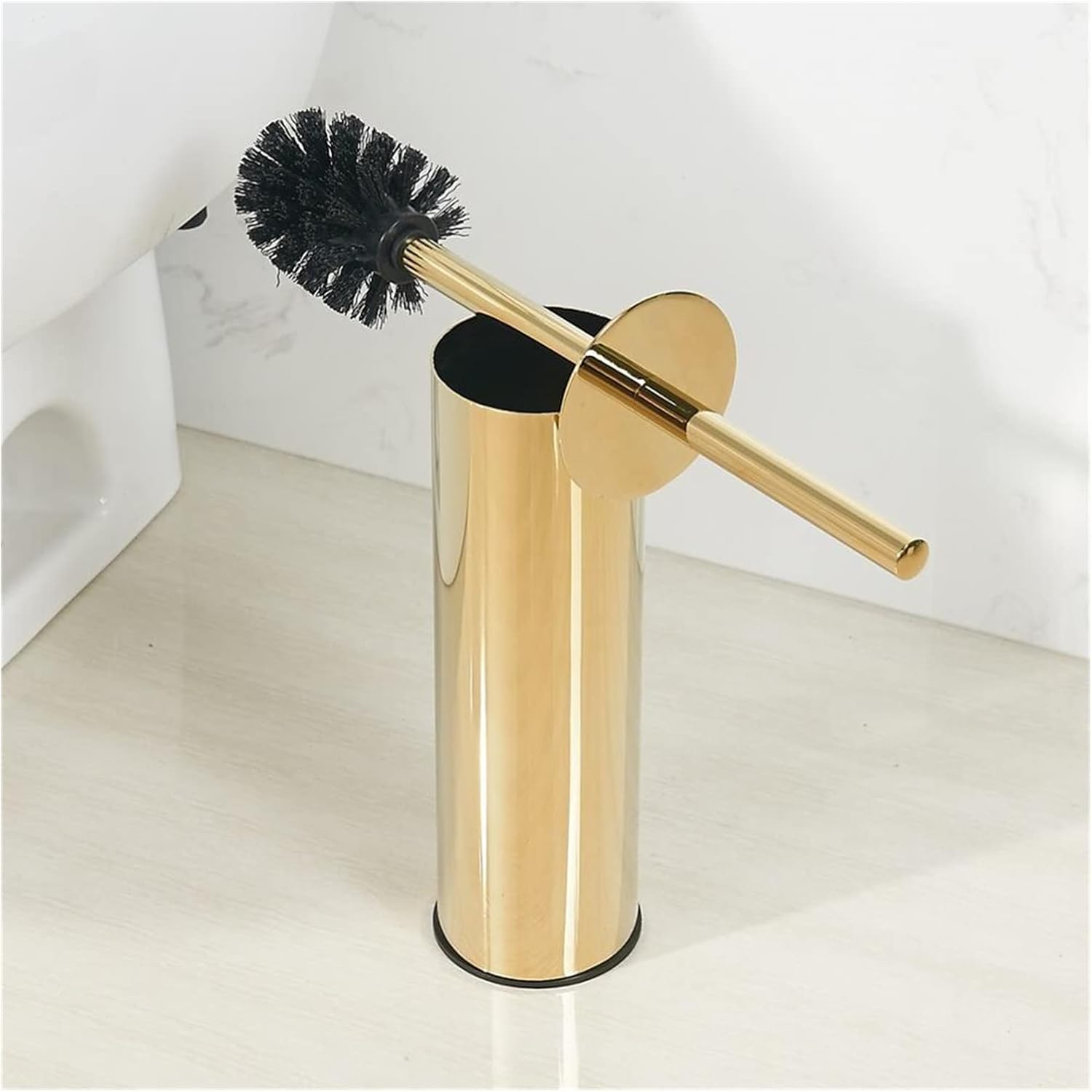 INPETS 304 Stainless Steel Toilet Brush Holder 1