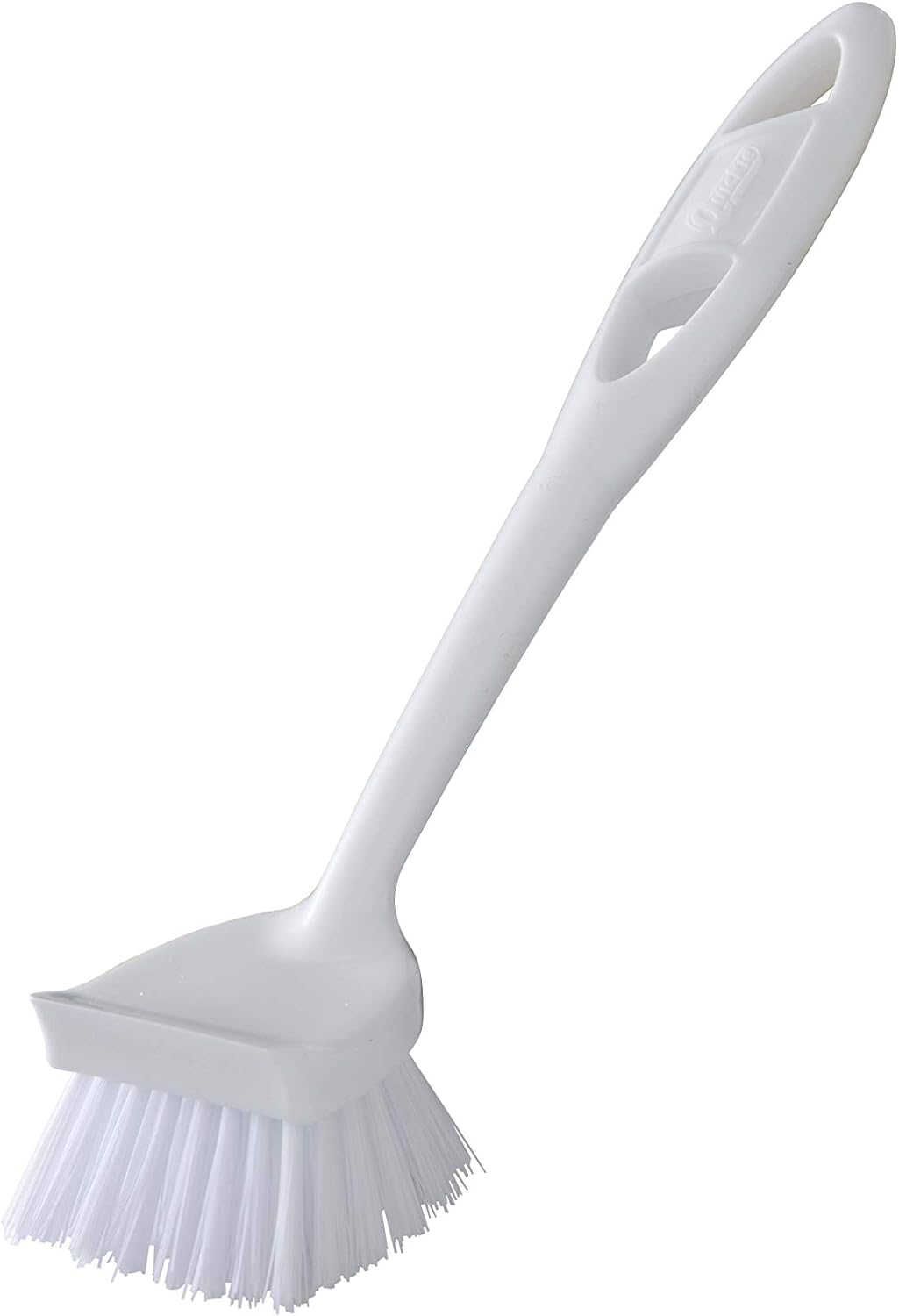 Quickie Dish Brush with Long Handle and Scraper