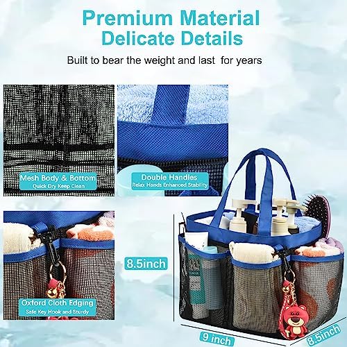 Haundry Mesh Shower Caddy Tote - Large Dorm Organizer