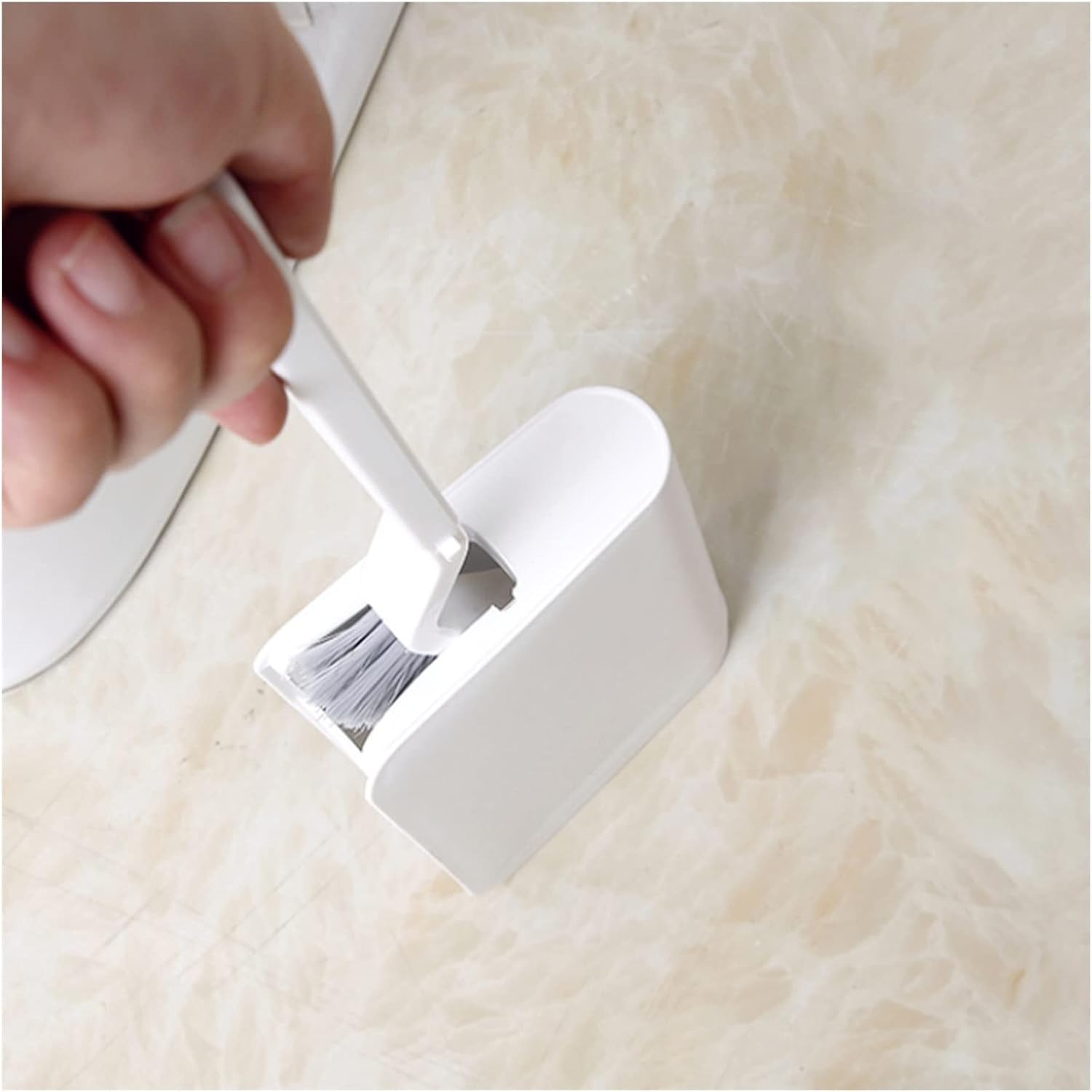 Luckxuan Toilet Brush with Base Set