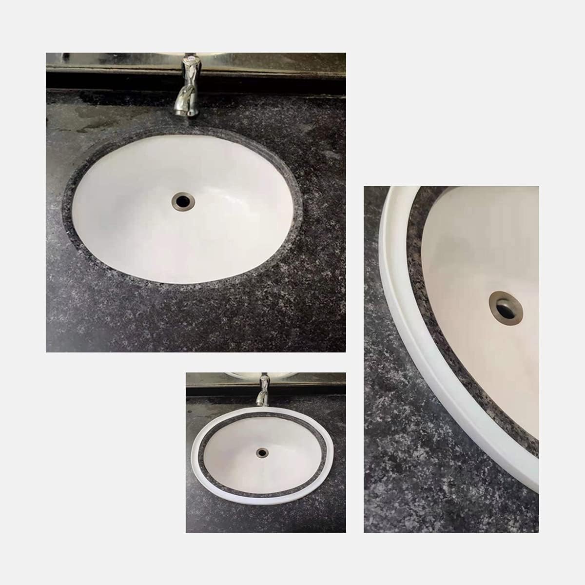 39 Inch Self-Adhesive Water Barrier for Sink and Shower