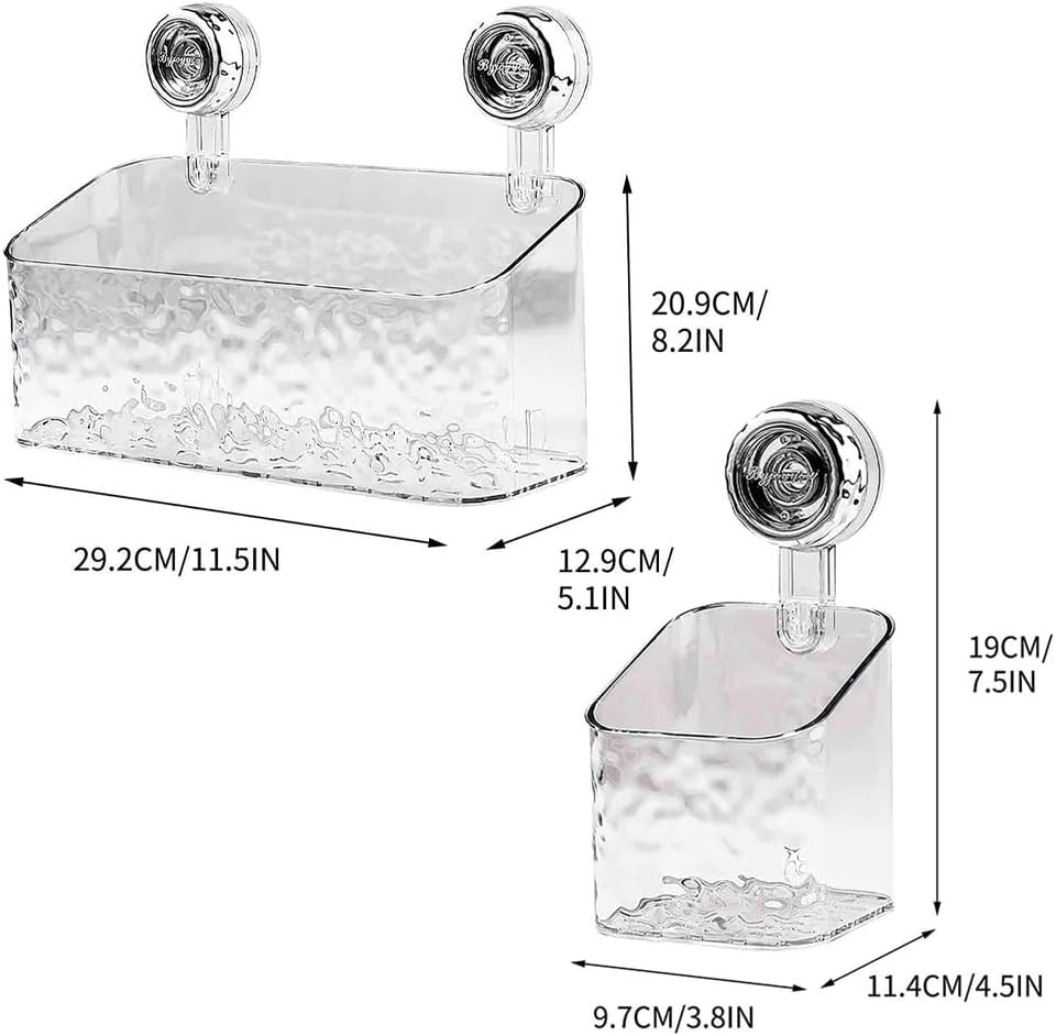 Luxury Suction Cup Storage Rack for Shower