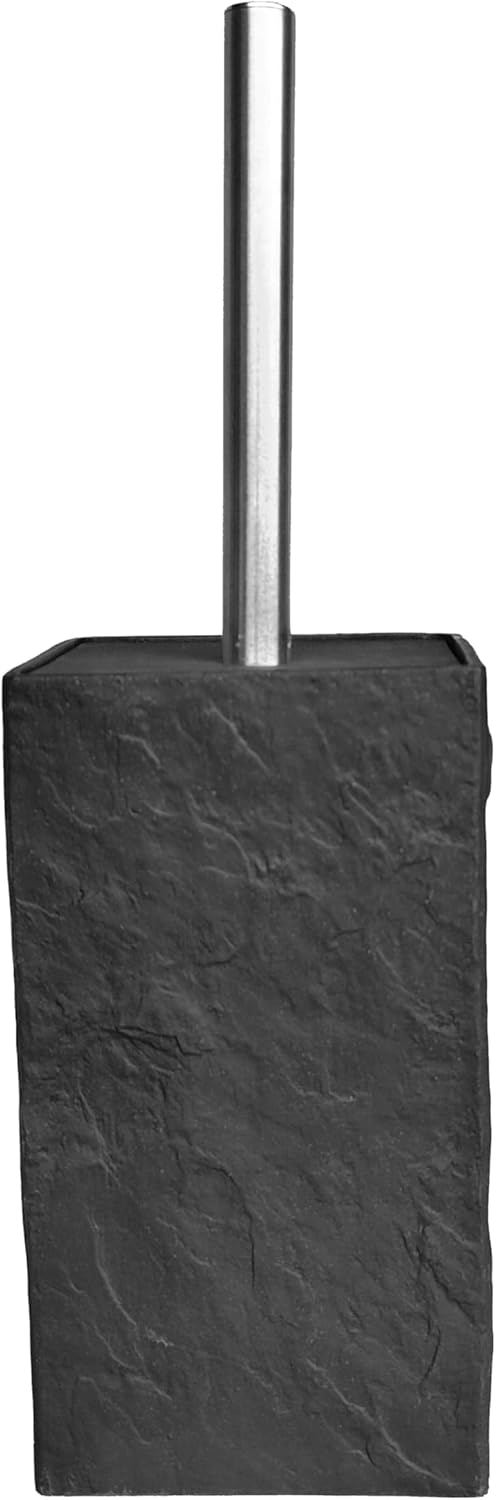 WENDIN Marble Resin Toilet Brush Holder Set