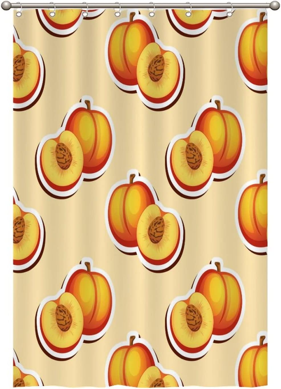 Funny Fruit Shower Curtain Liner Set 47 x 71