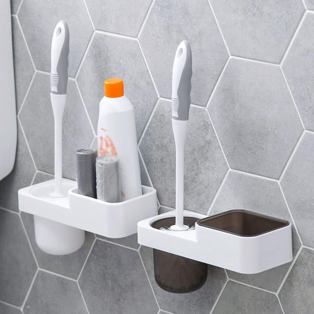 INKTUS Toilet Brush with Holder and Storage Box