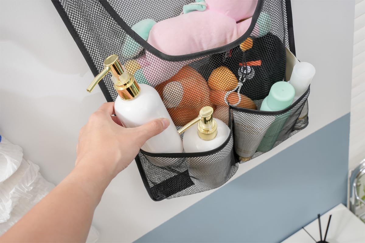 Jelier Hanging Mesh Storage Caddy for Kids