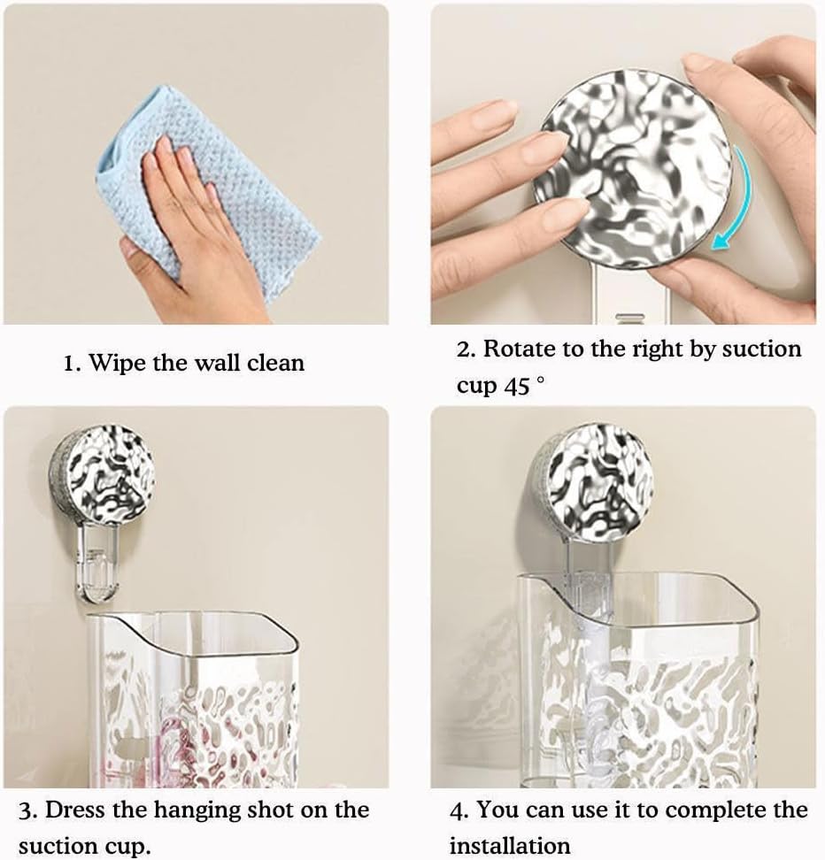 Luxury Suction Cup Storage Rack for Shower