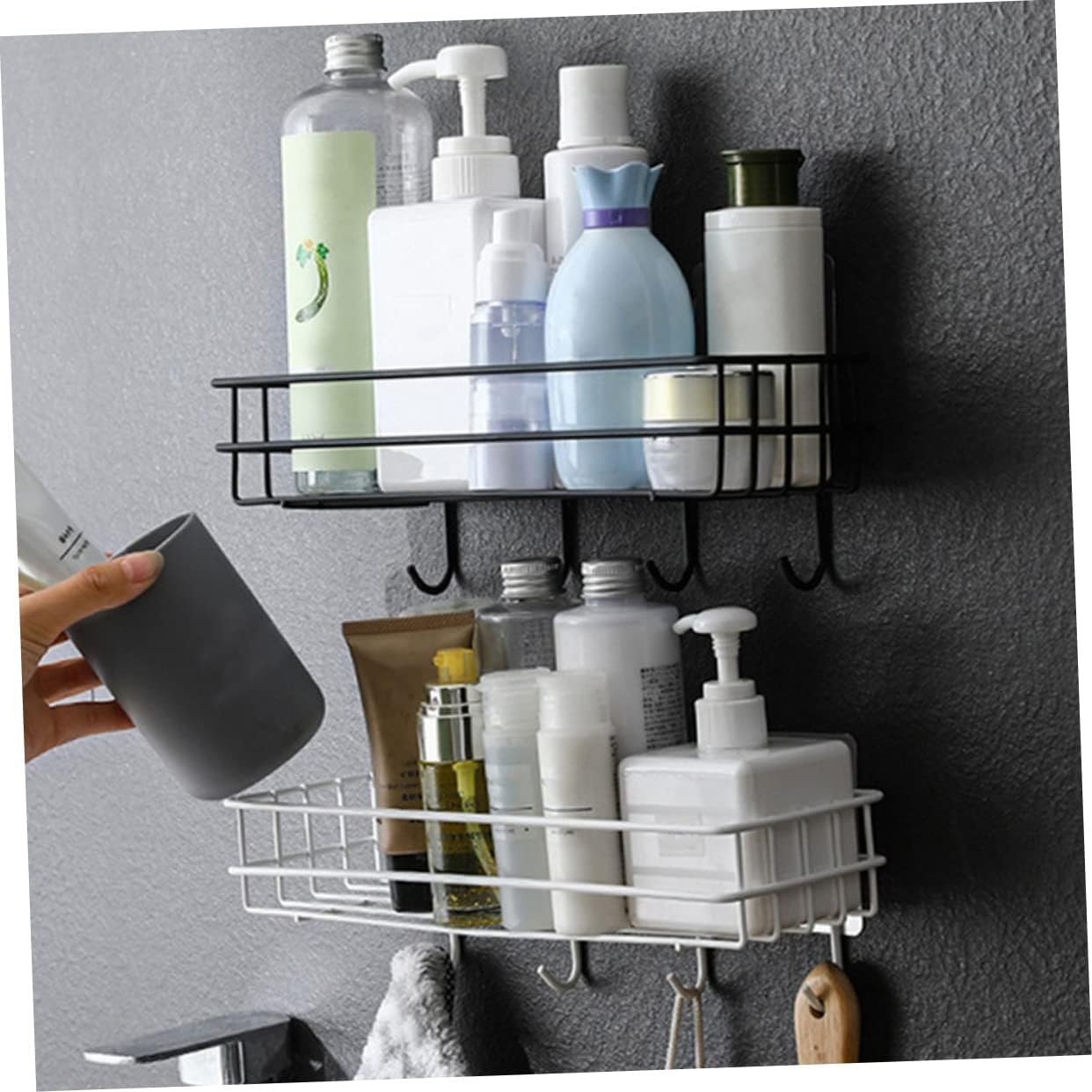 STOBAZA Wall Shower Shelf Organizer 1