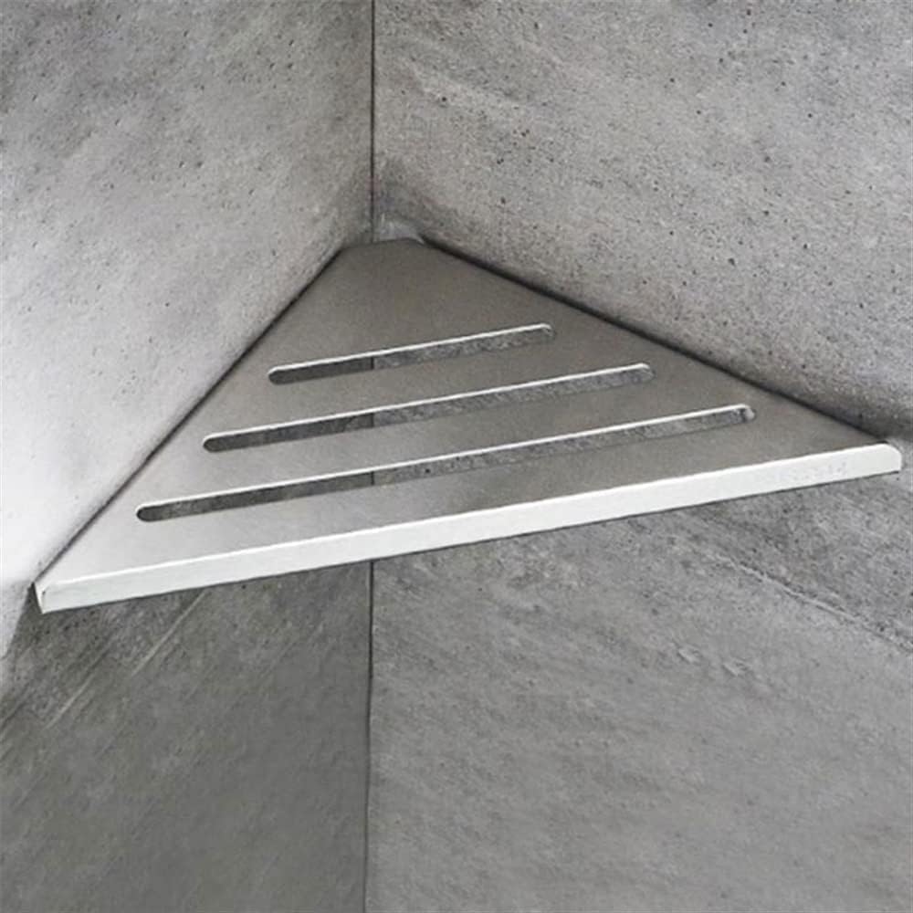 ANNBKA Corner Shower Caddy with H-Brushed Finish
