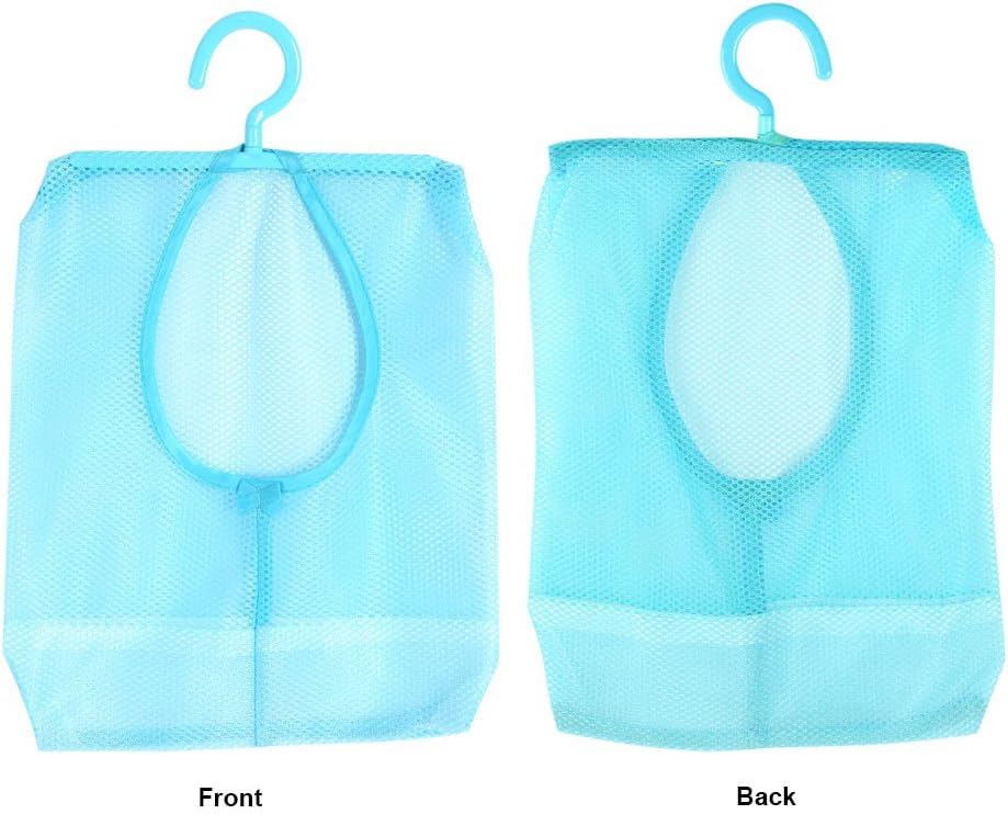 Hanging Mesh Storage Bag for Clothes and Shampoo