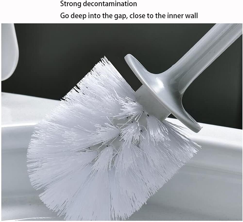 YYDS Toilet Brush with Holder Set - Blue