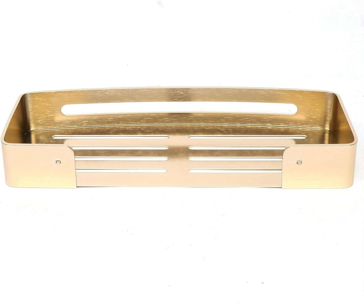 FINANCIALLY LIT LKOP Space Aluminum Gold Shower Caddy