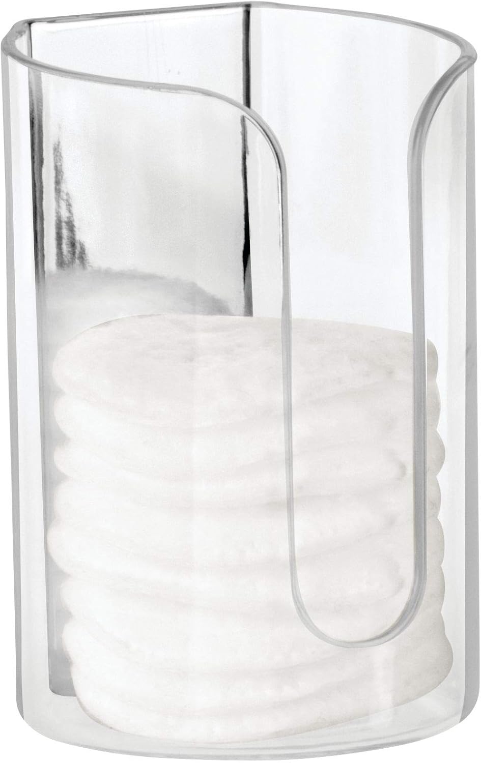 InterDesign iDesign AFFIXX Plastic Adhesive Cup Dispenser for Bathroom