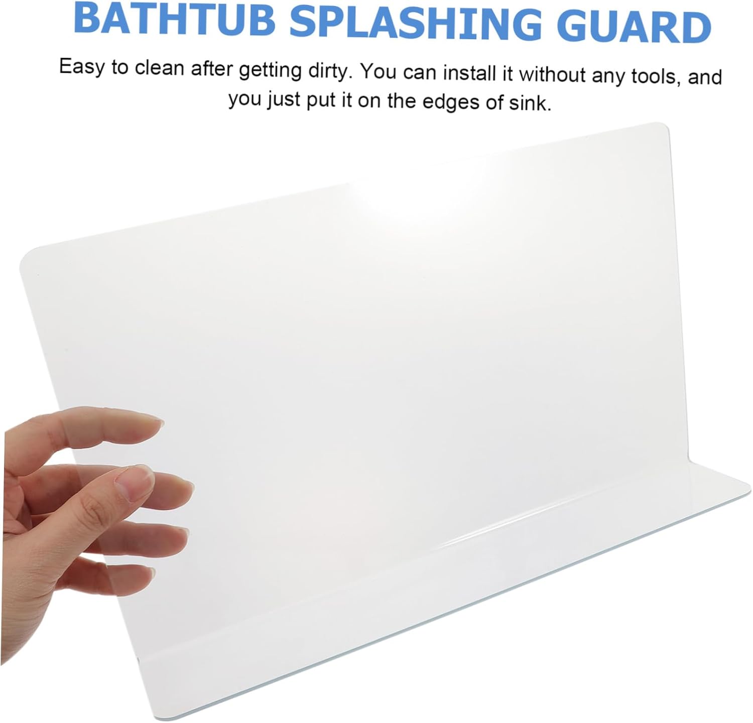 ULTECHNOVO Bathtub Splashing Guard for Kids