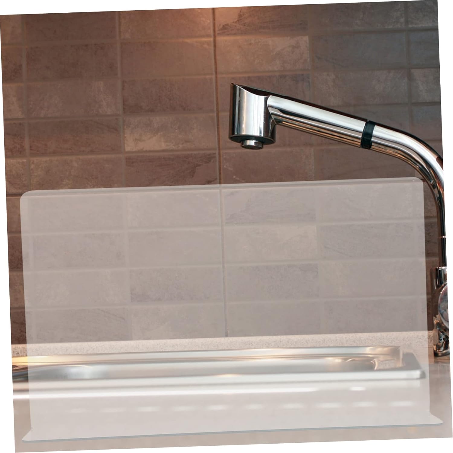KONTONTY Bathtub Shower Splash Guard PVC Stain Resistant Easy Install
