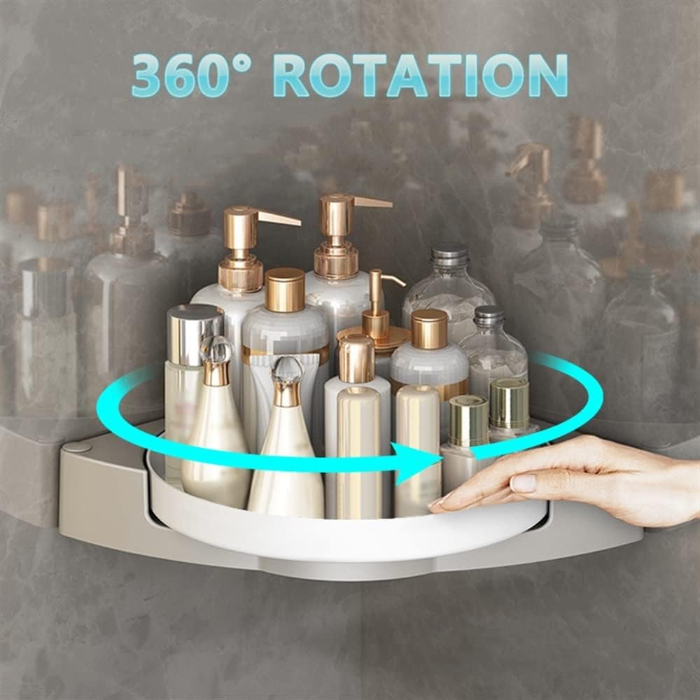 ANNBKA 360 Rotating Corner Shower Rack