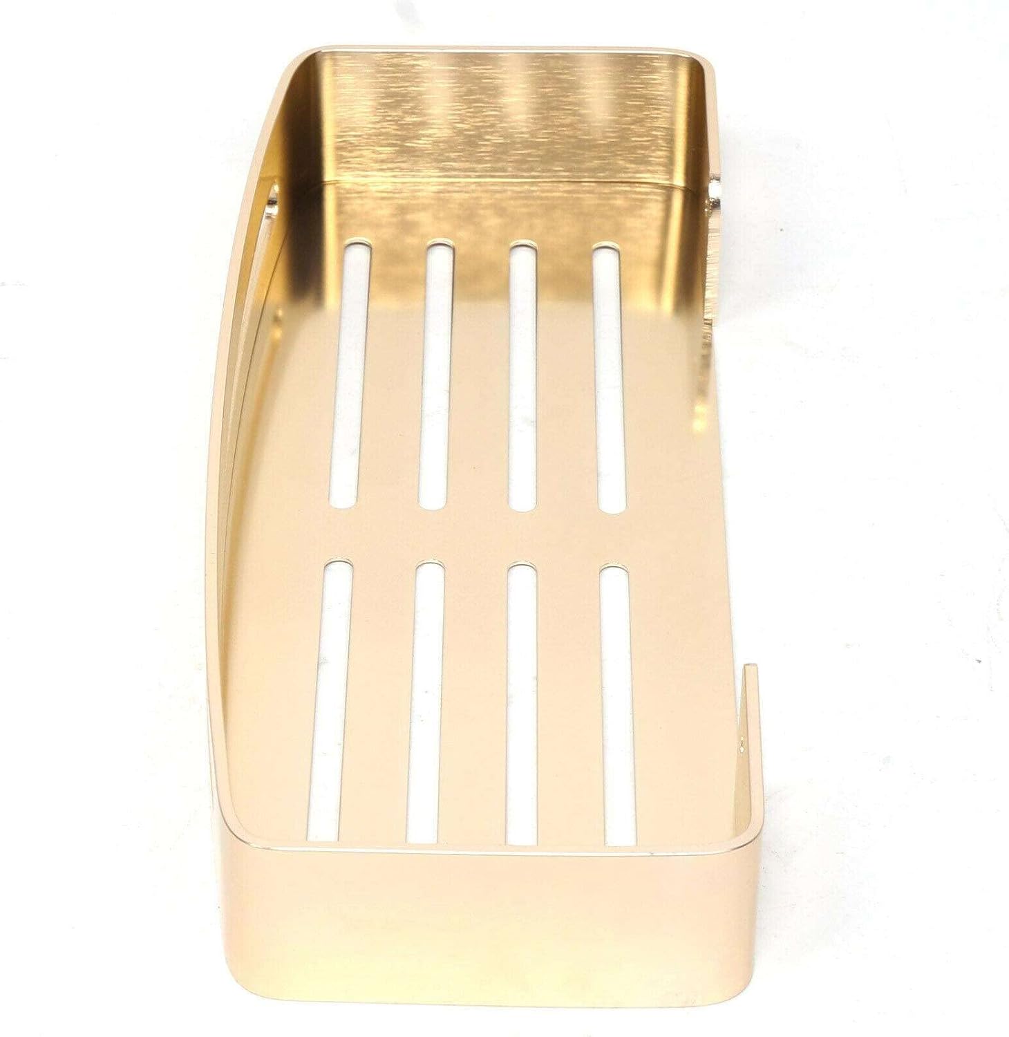 FINANCIALLY LIT LKOP Space Aluminum Gold Shower Caddy