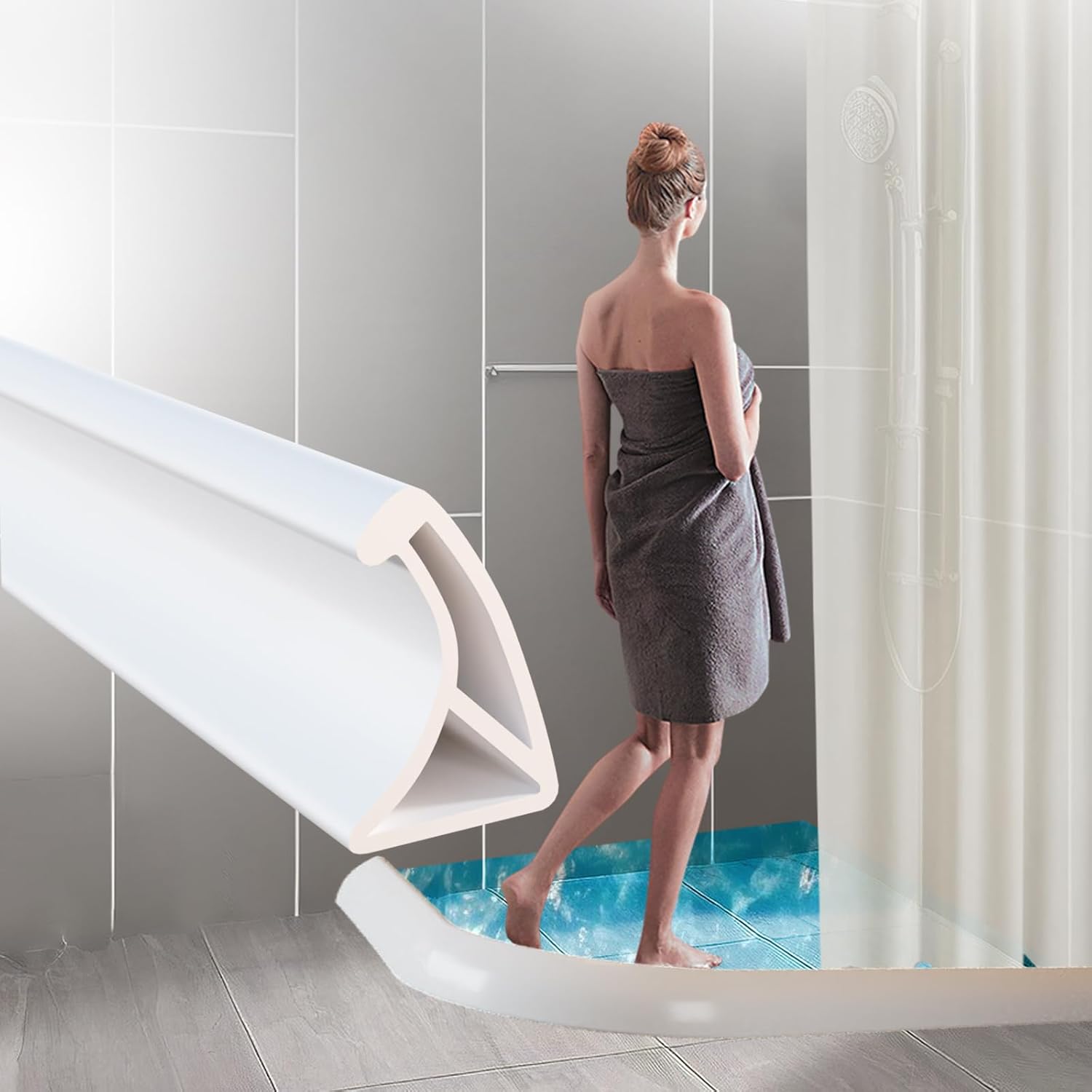 Acesolid Shower Threshold Water Barrier 39L