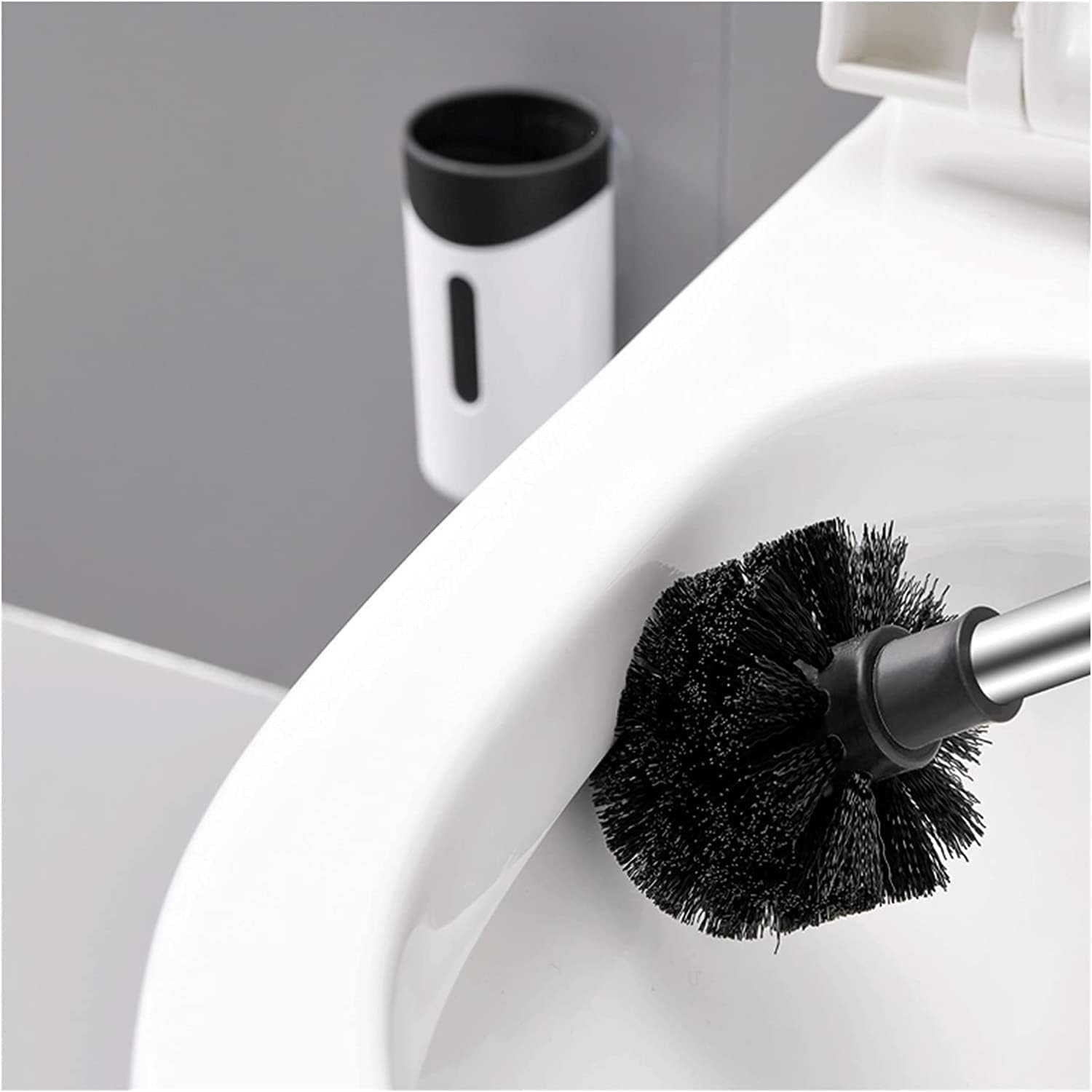 NIUBB Toilet Brush with Holder 2 Pack Stainless Steel