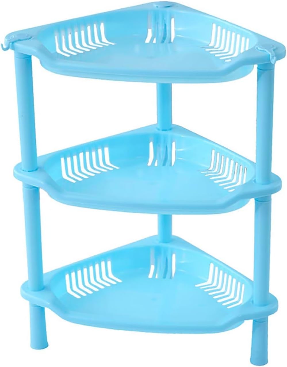 Typutomi 3 Tier Shower Caddy Organizer Shelf Blue