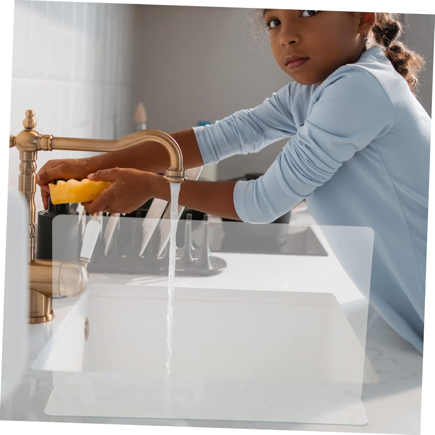 MAGICLULU Bathtub Splashing Guard for Bathroom and Kitchen