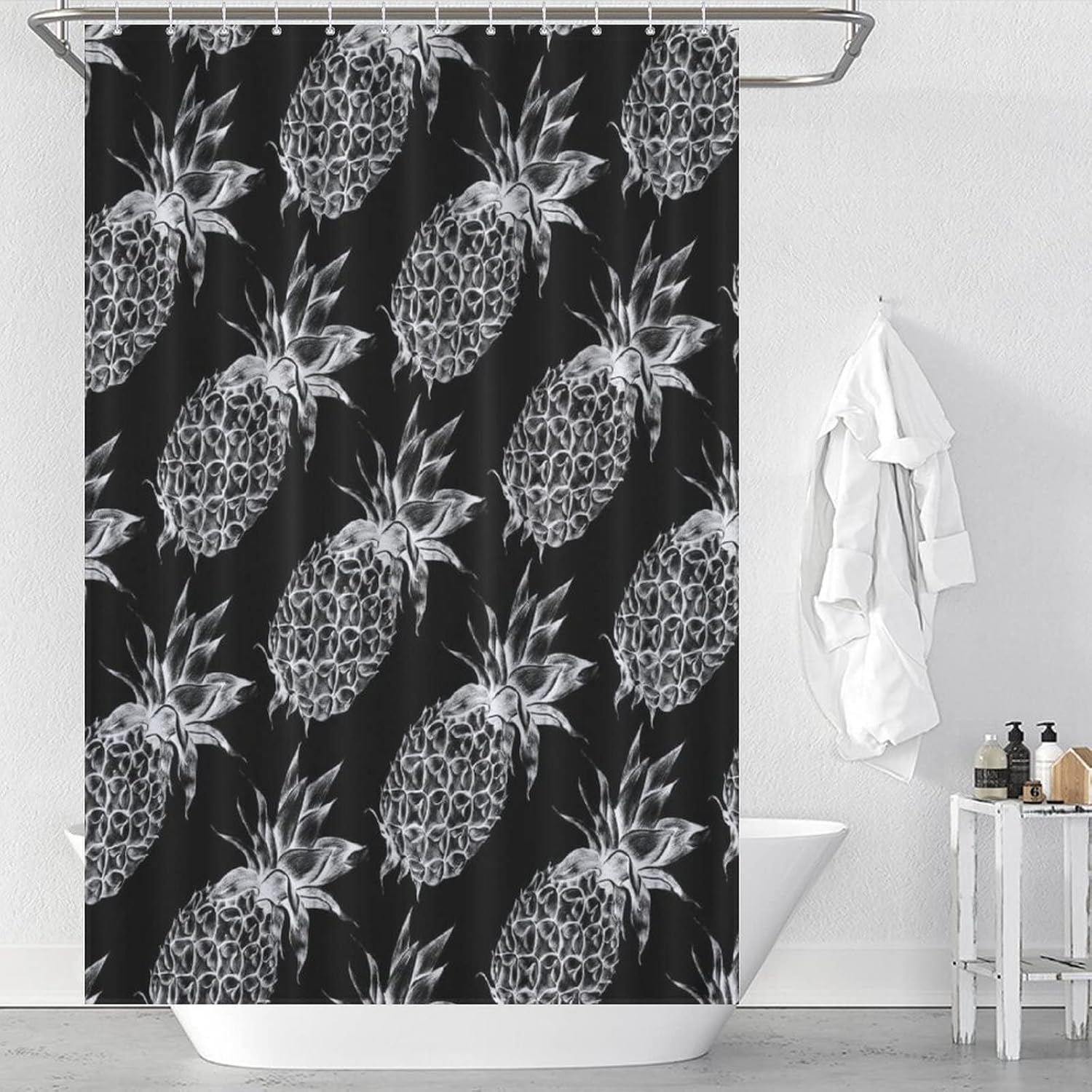 Sweet Natural Food Shower Curtain Lemon Summer Fruit