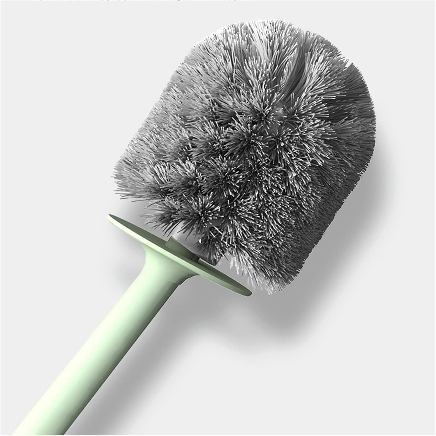 TOMYEUS Wall-Mounted Toilet Brush with Base Yellow