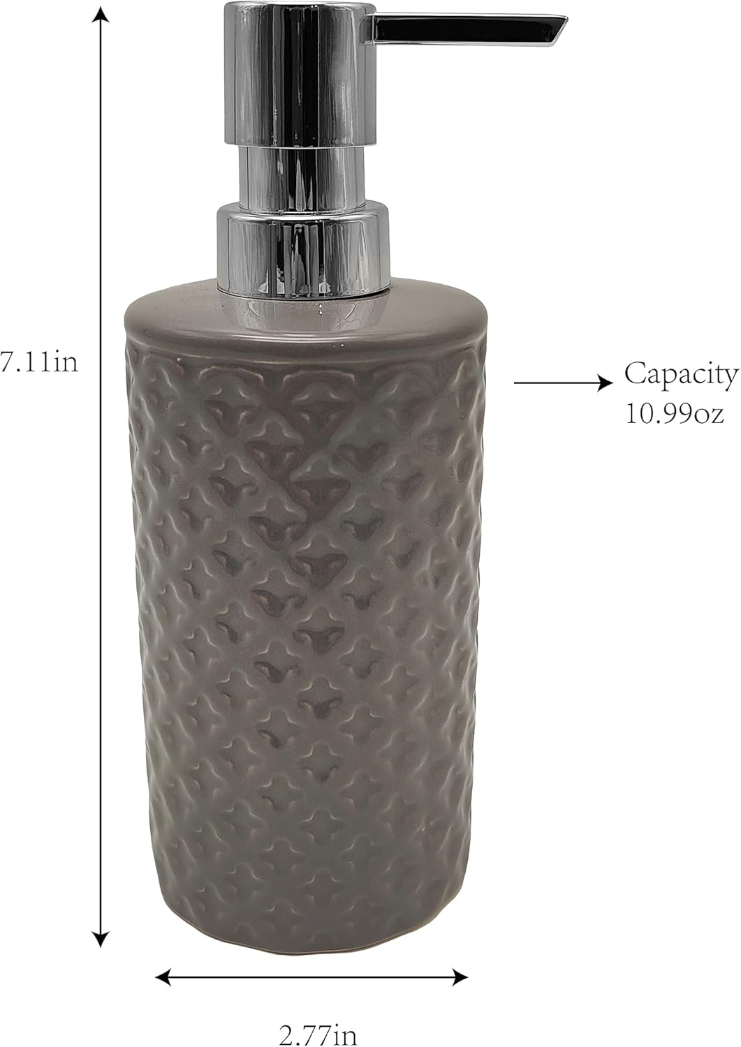 Salt Sea 17-Piece Coastal Bathroom Accessory Set - Grey