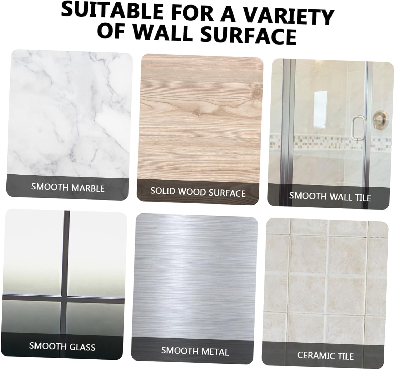 10pcs Adhesive Toilet Shelf Hooks No Drill Bathroom Organizer
