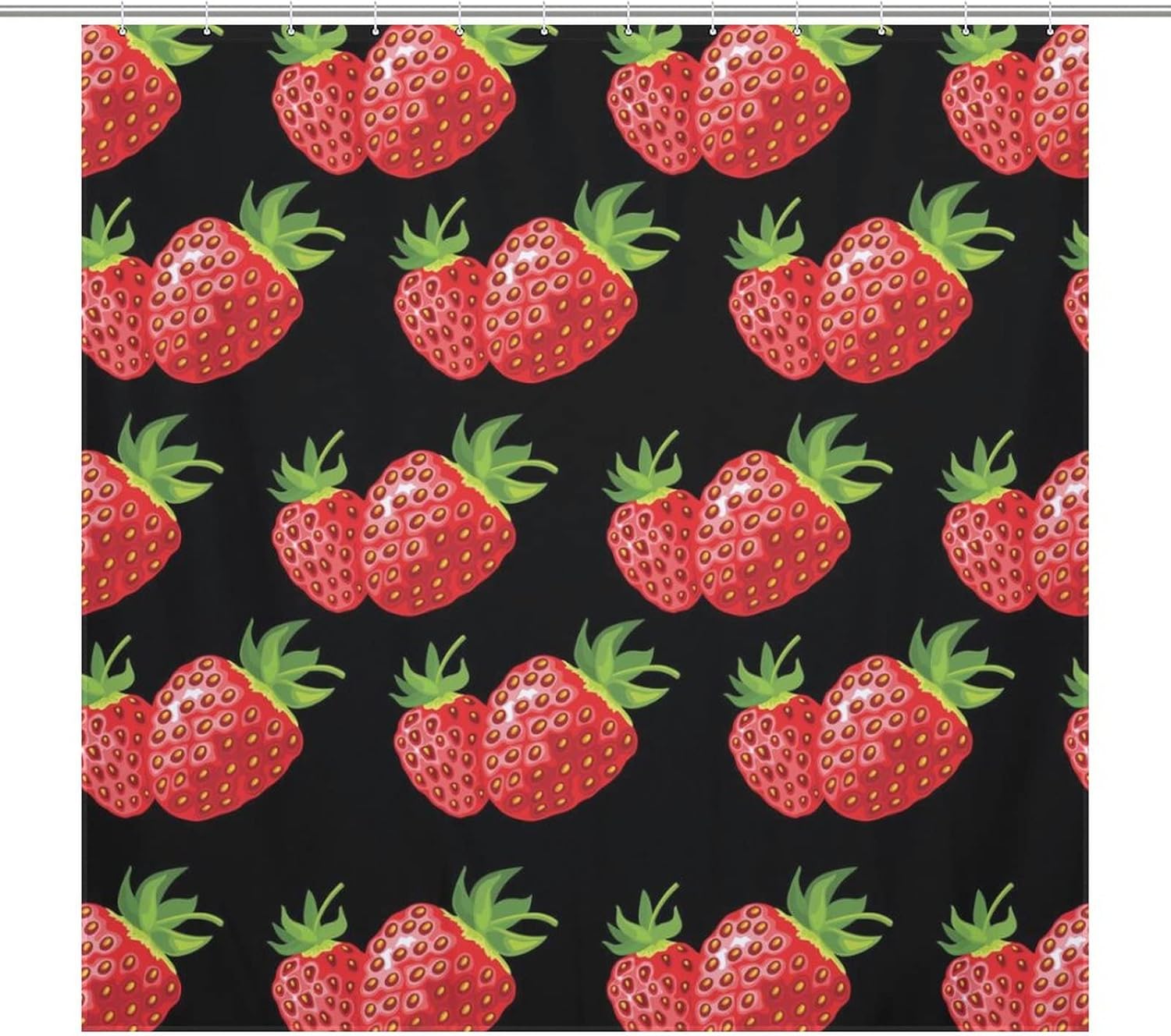 Sweet Natural Food Shower Curtain 72x72 Inch