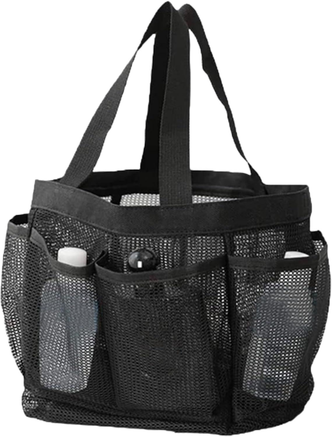 Mesh Shower Caddy Bag 8-Pocket Portable and Lightweight