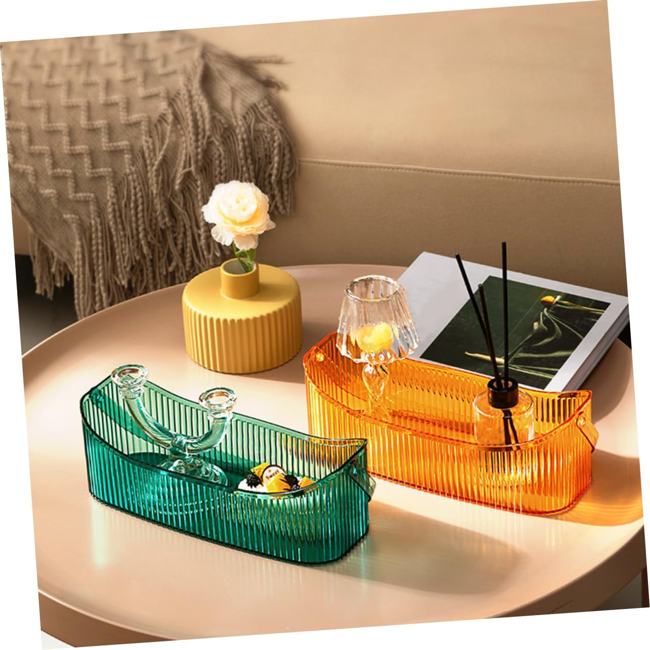 BIUDECO Multi-Function Shower Basket Handle Organizer