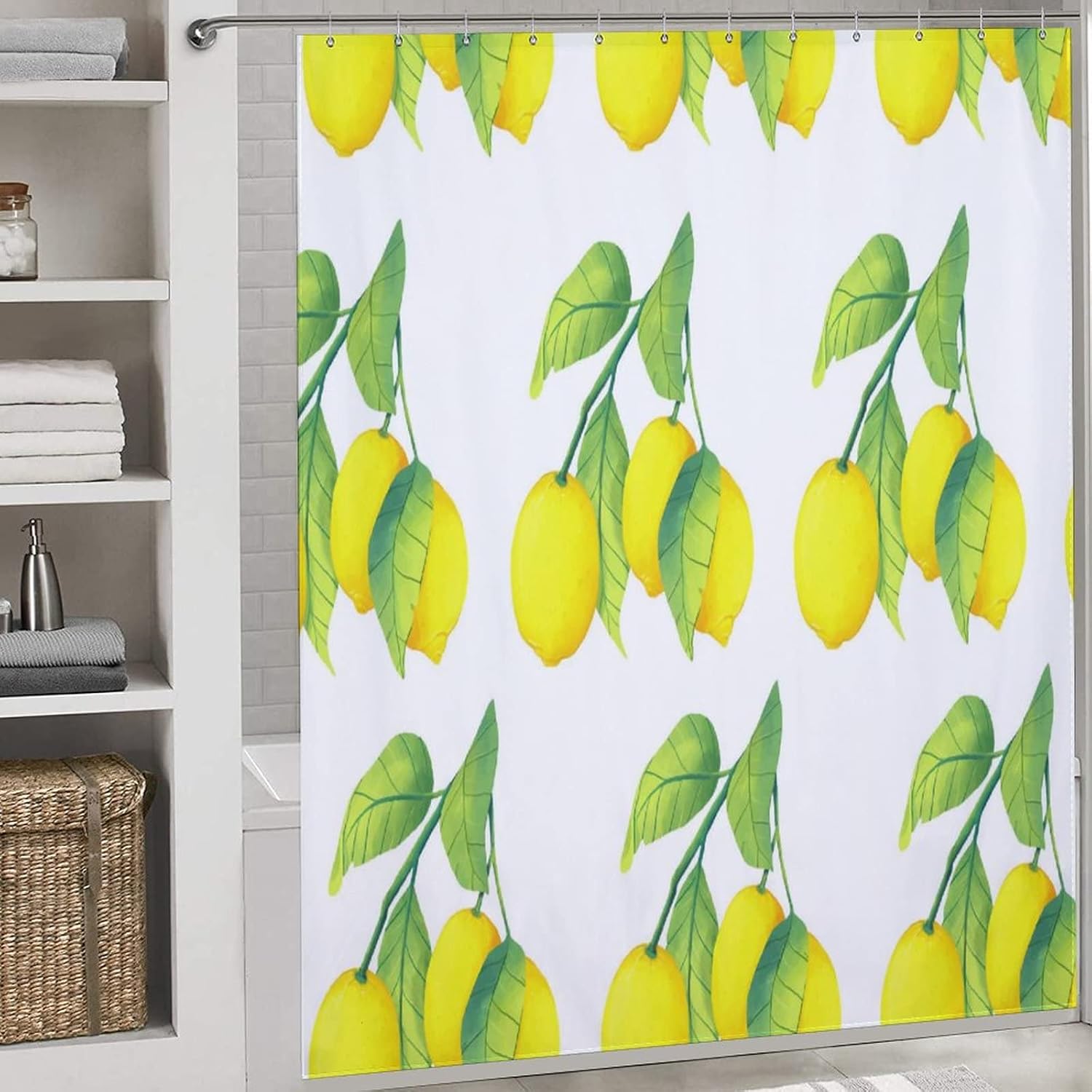 Sweet Natural Food Shower Curtain Set
