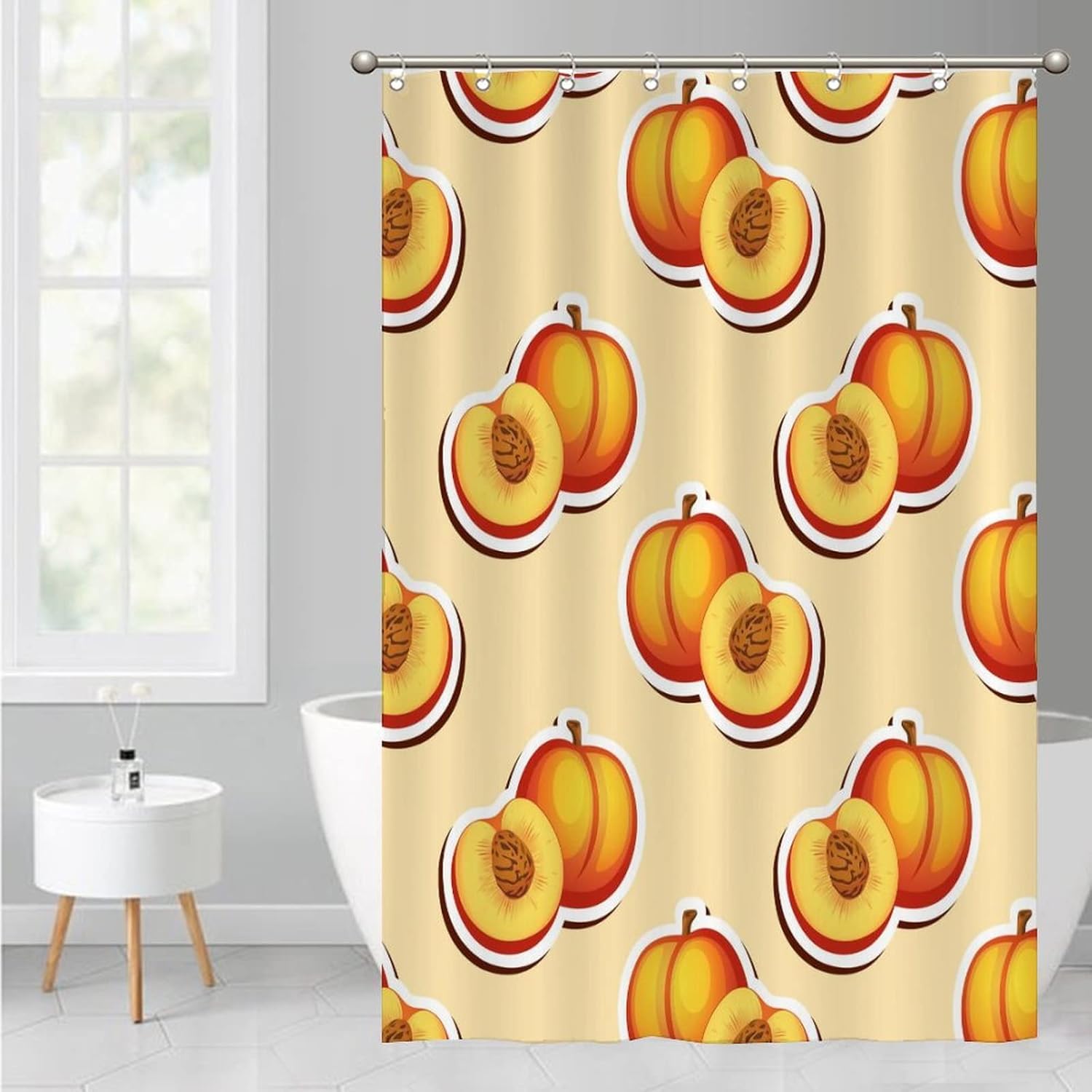 Funny Fruit Shower Curtain Liner Set 47 x 71