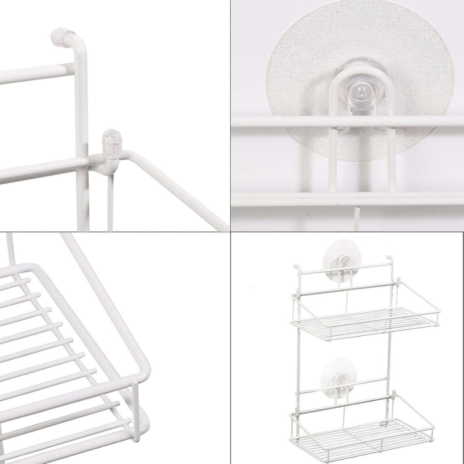 FINANCIALLY LIT LKOP 2 Tier Bathroom Organizer