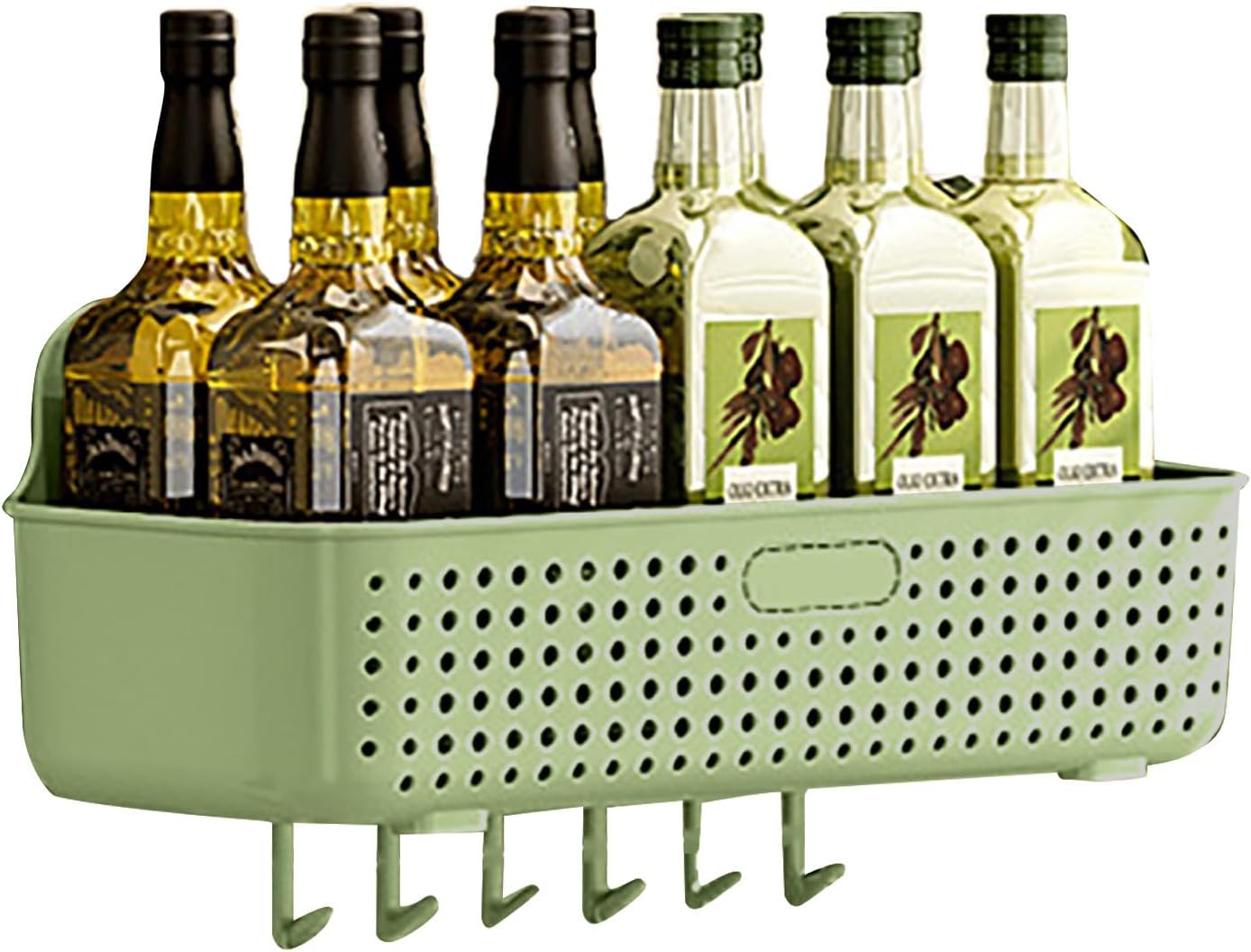 Wall Mounted Storage Basket for Bathroom and Kitchen