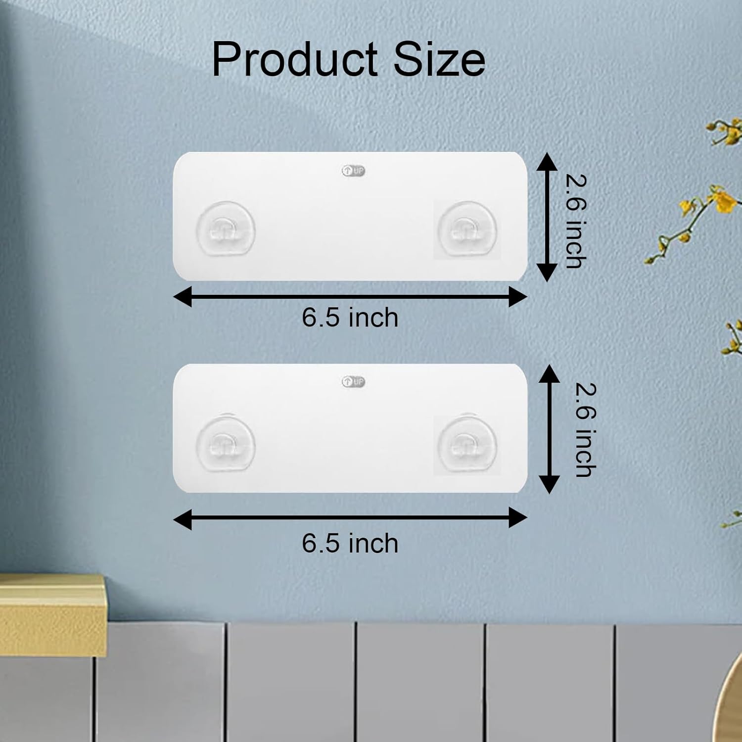 Diesisa 2 Pack Wall Mount Shower Caddy