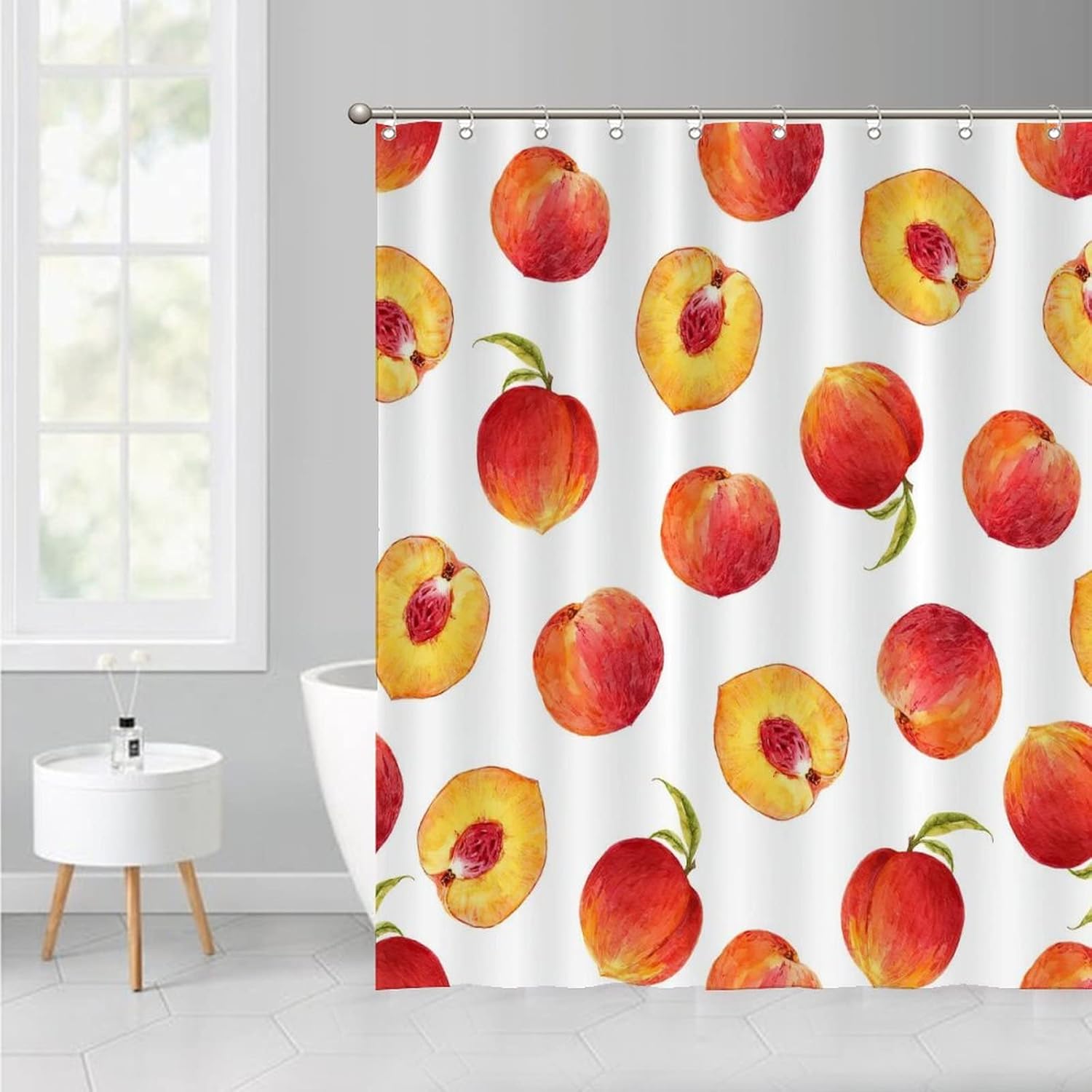 Funny Fruit Shower Curtain Liner Set 59 x 71