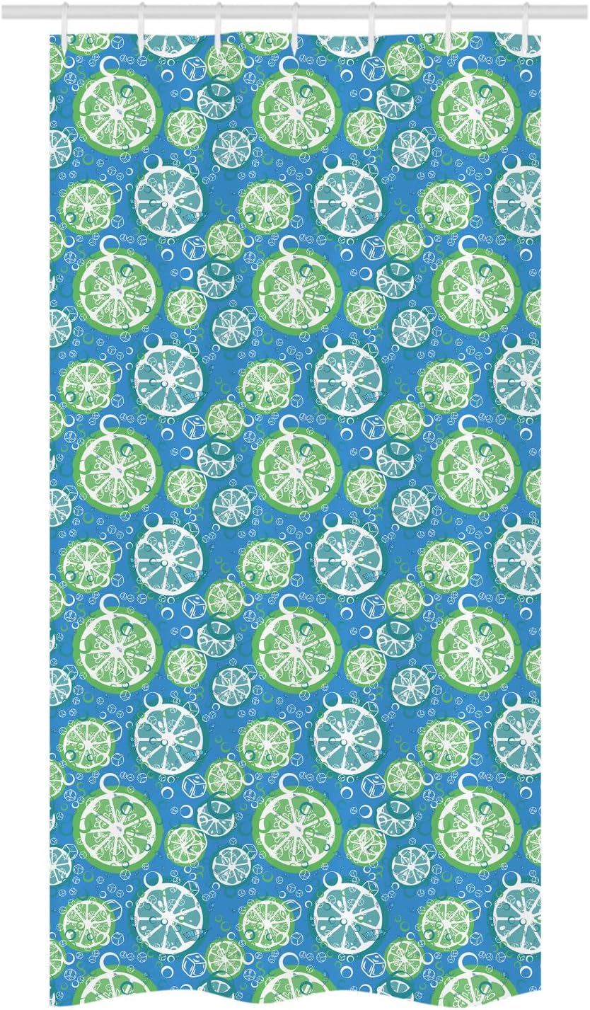 Ambesonne Fruit Stall Shower Curtain Set