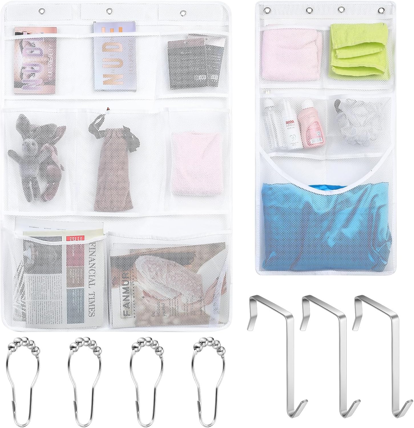 Ultimate Cruise Travel Bundle 8 5 Pocket Mesh Shower Caddies